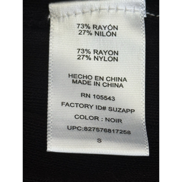 Catherine Malandrino Design Nation Size S Black Knit Mini Skirt Pleated Hem NWT - Picture 6 of 7